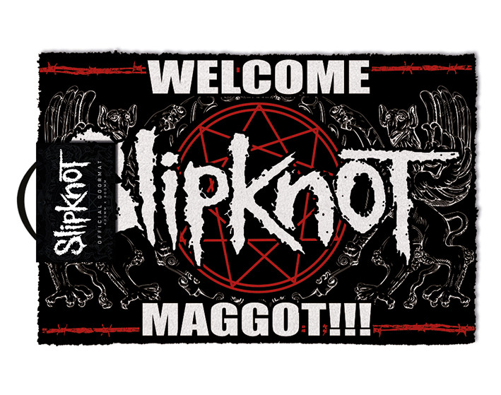 Zerbino Slipknot Welcome Maggot Cm 60X40 - Gp85411
