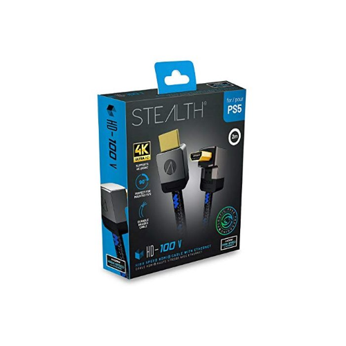 HDMI CABLE ETHERNET ULTRA HD 4K STEALTH HD-100V PS4/PS5