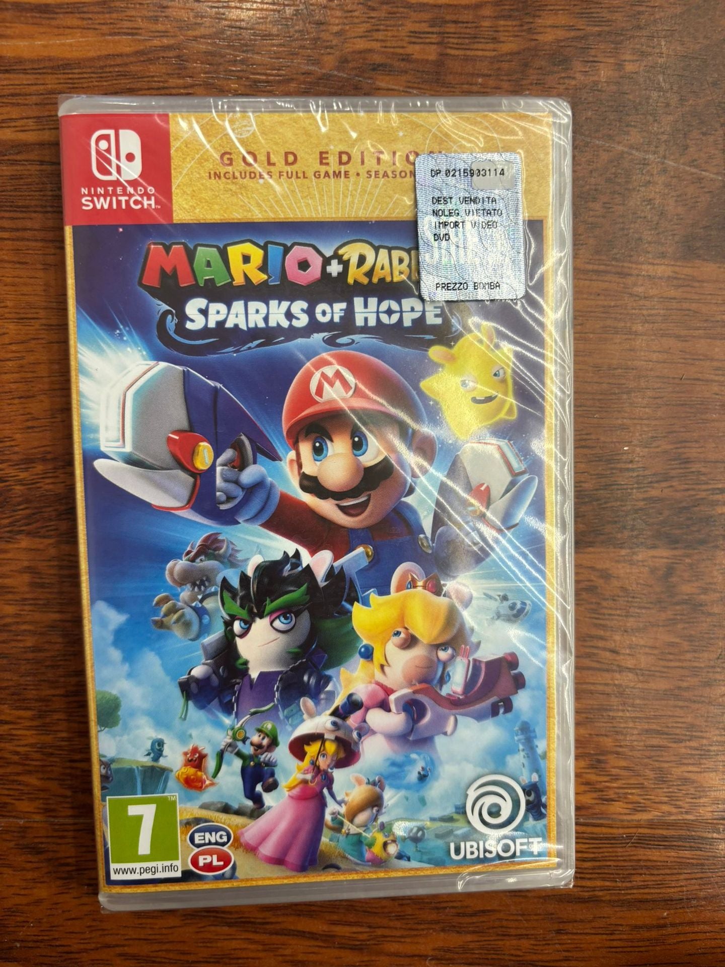 Mario + Rabbids Sparks Of Hope Gold Edition Switch PL/CZ/SL/HU