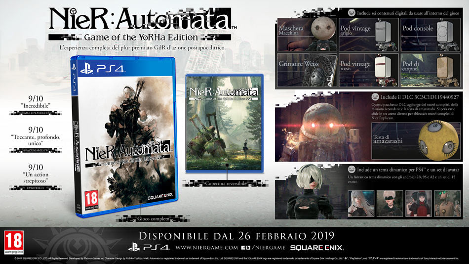 Nier Automata Game Of The Yorha Edition (Goty) PS4 UK