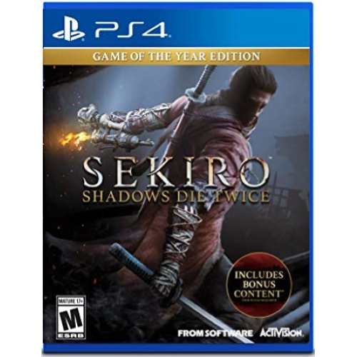 Sekiro Shadows Die Twice Game Of The Year (Goty) PS4 UK Usato