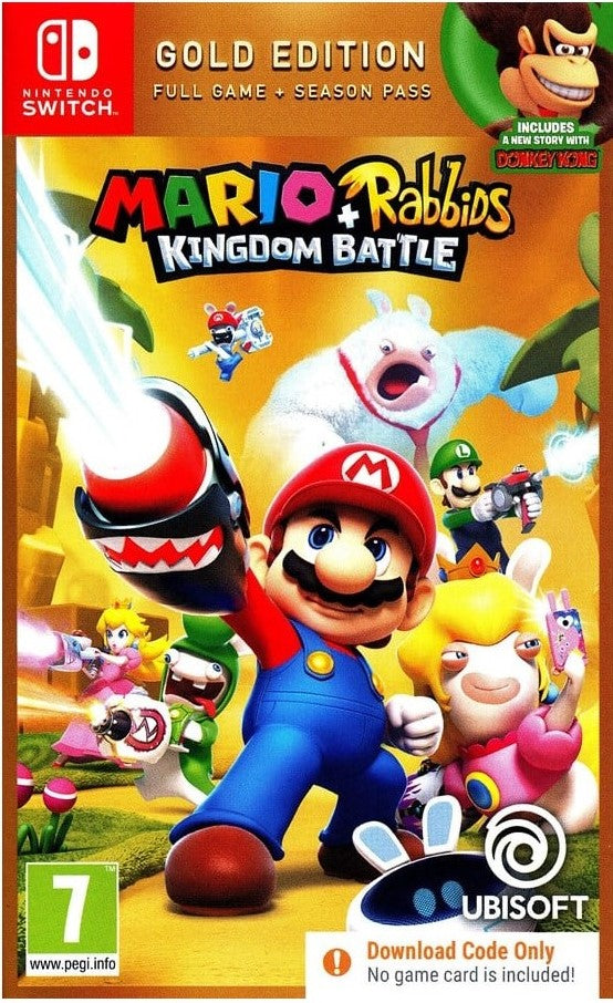 MARIO & RABBIDS KINGDOM BATTLE GOLD EDITION SWITCH UK
