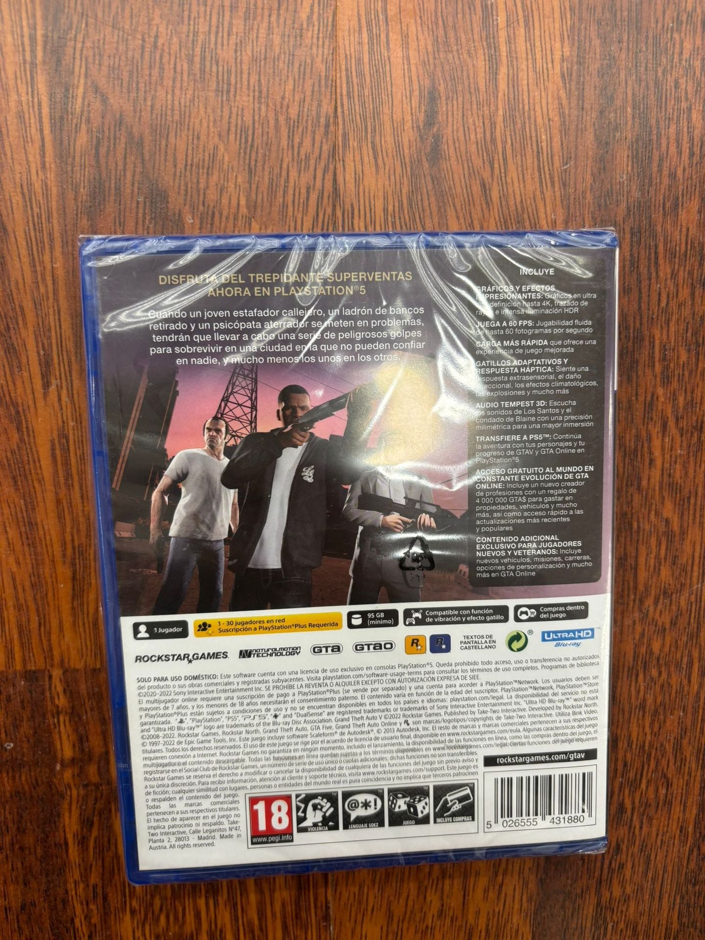 Grand Theft Auto V PS5 (Gta V) ES