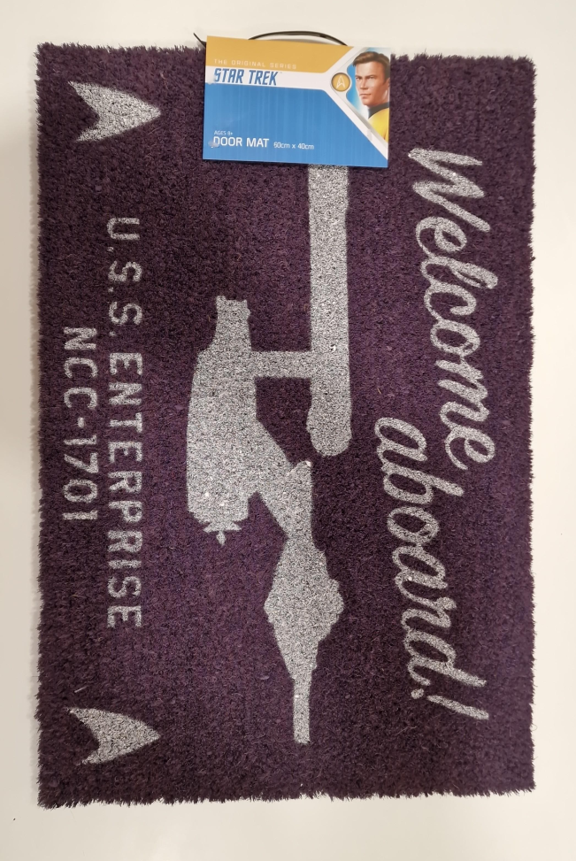 Zerbino Star Trek Welcome Aboard Cm 60X40 - Gp85396