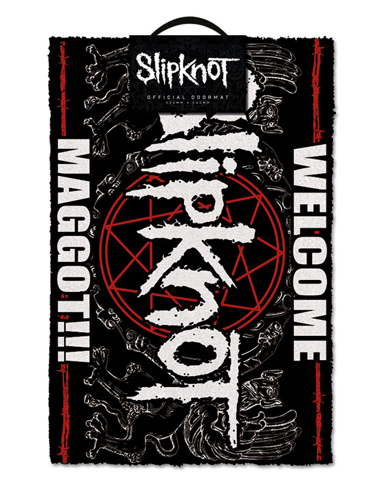 Zerbino Slipknot Welcome Maggot Cm 60X40 - Gp85411