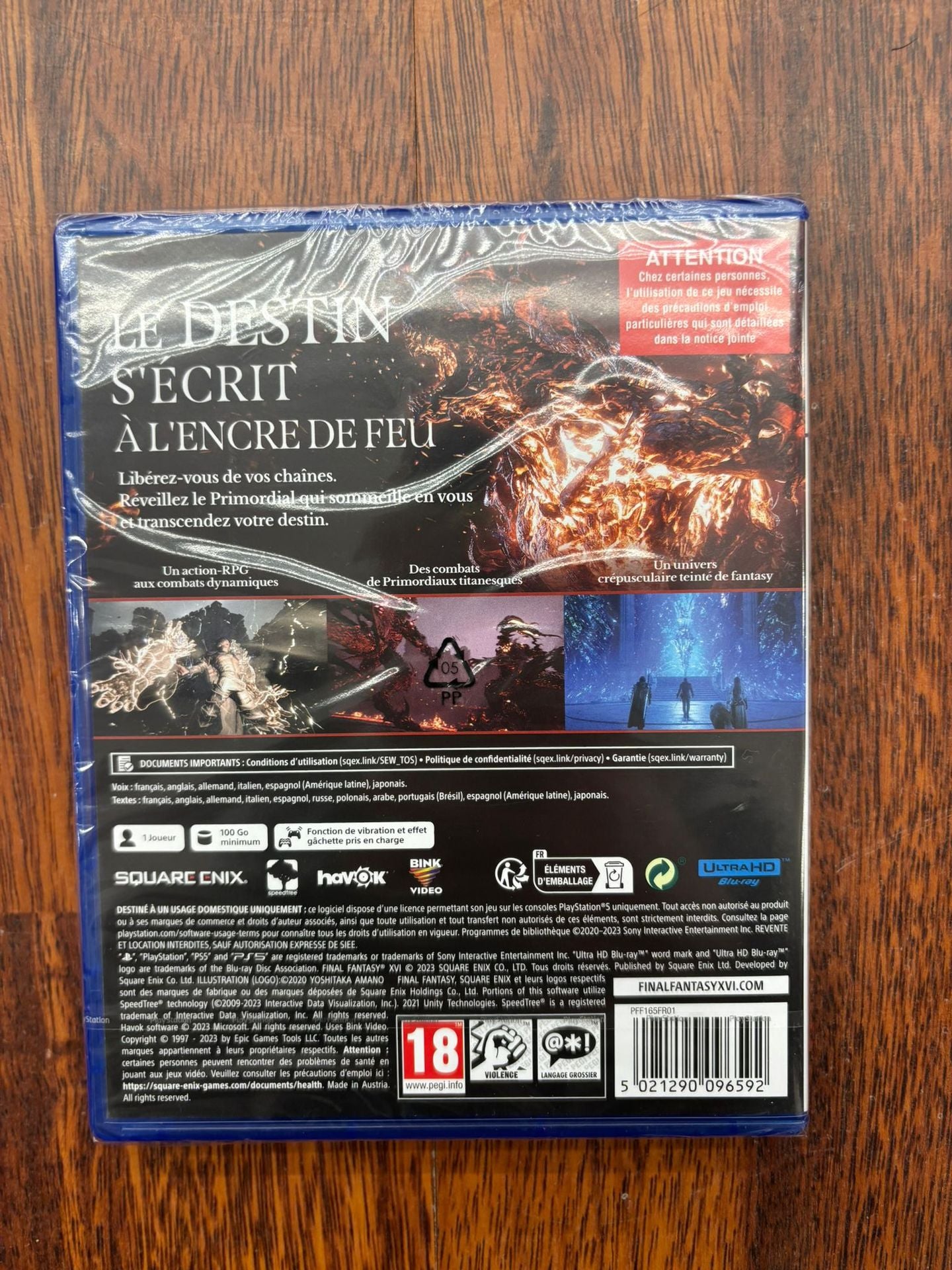 Final Fantasy Xvi PS5 FR