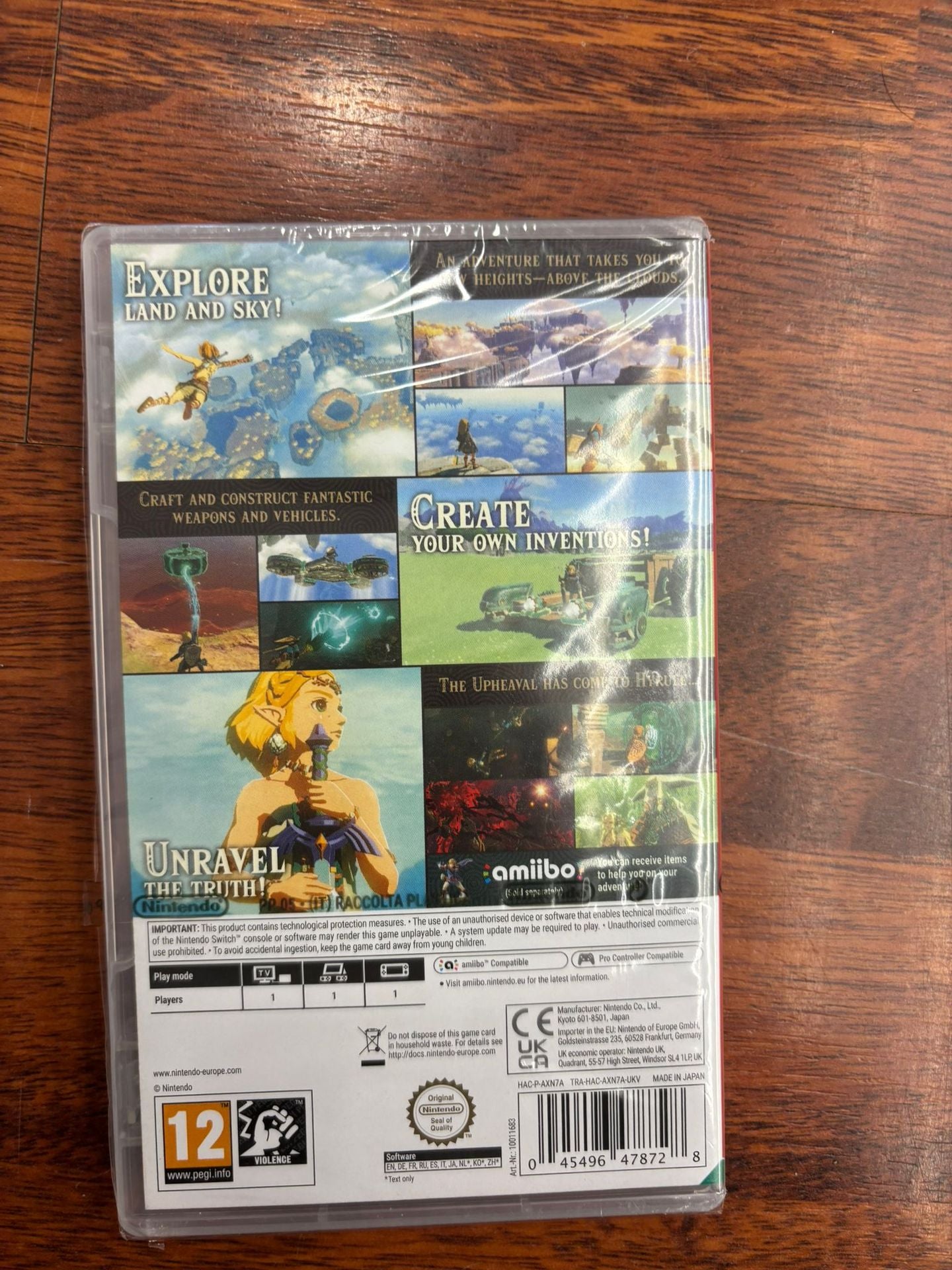 The Legend Of Zelda Tears Of The Kingdom Switch UK