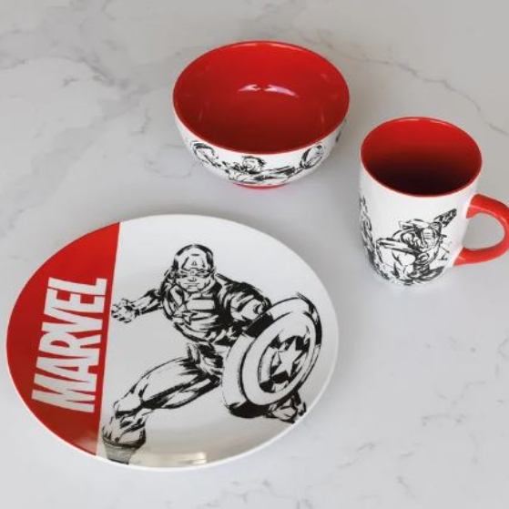 Set Da Tavola Marvel 3 Pezzi - Gp86393
