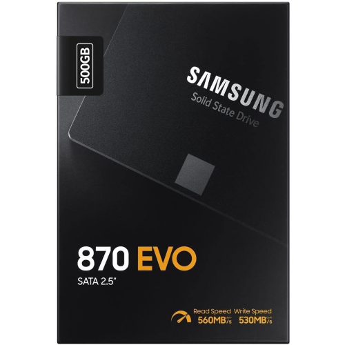 Samsung Ssd 870 Evo Pcle 3.0 Sata 2.5 500Gb MZ-77E500B