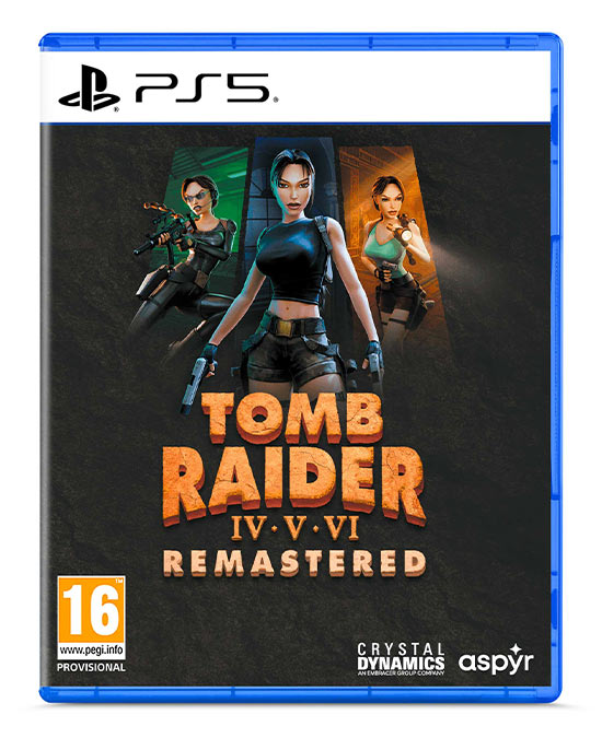Tomb Raider IV-V-VI Remastered Starring Lara Croft PS5 UK