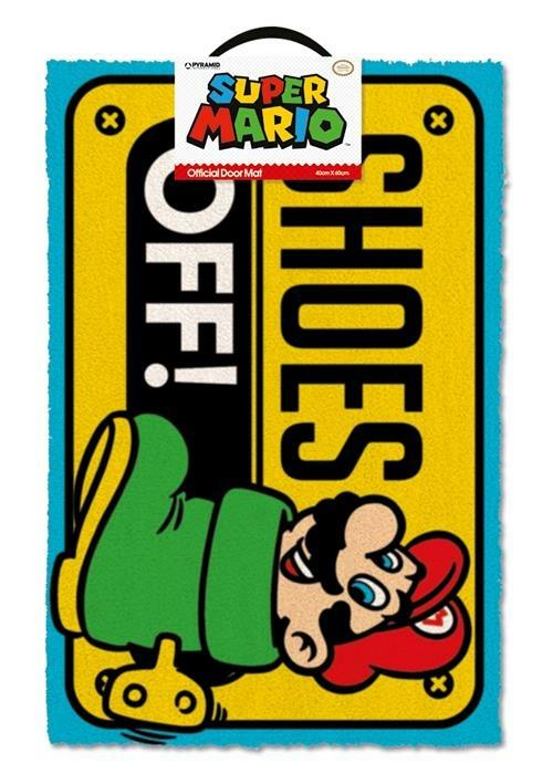 Zerbino Super Mario Shoes Off Cm 60X40- Gp85125
