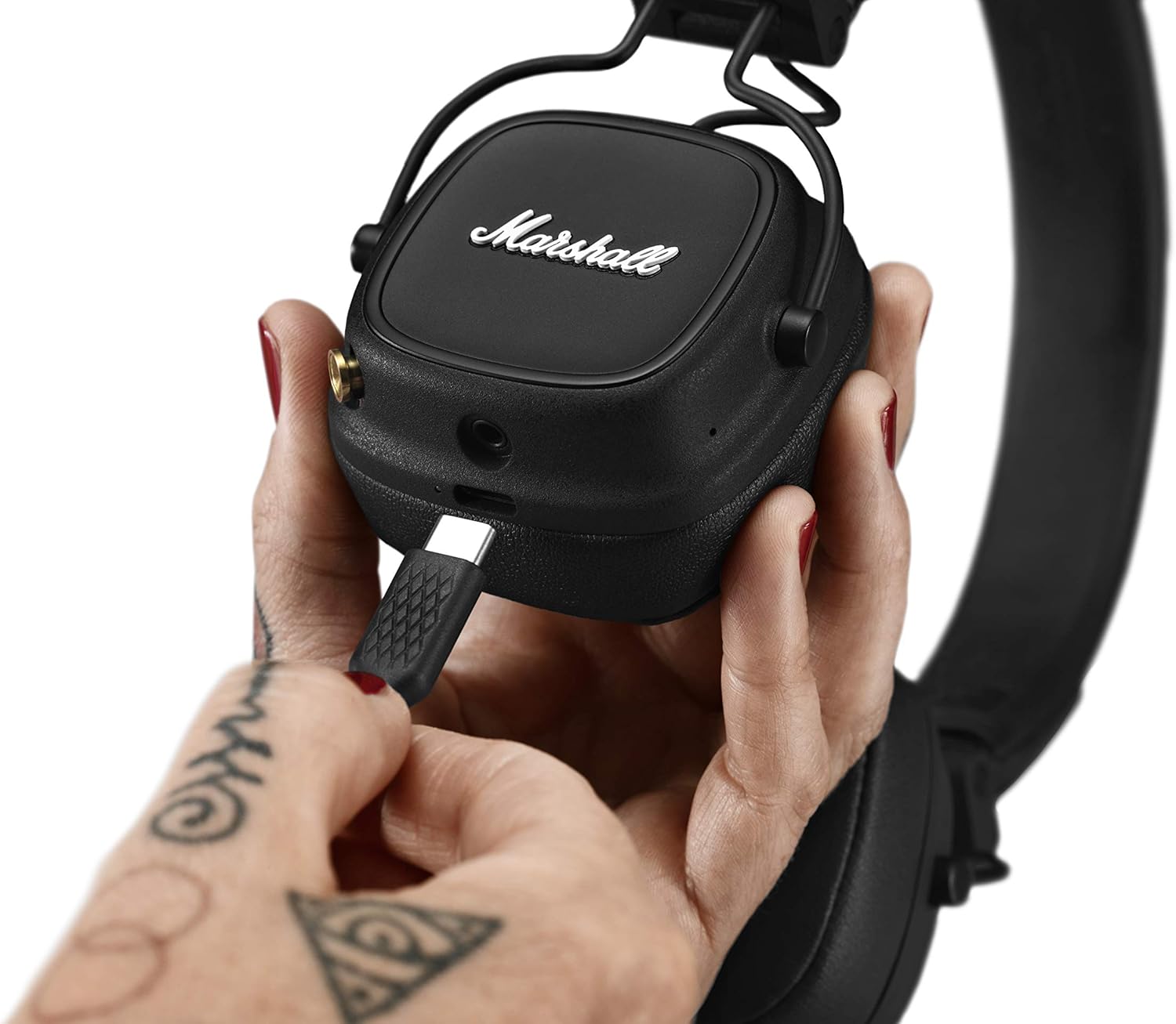 Marshall Major IV Cuffie Wireless On Ear Black
