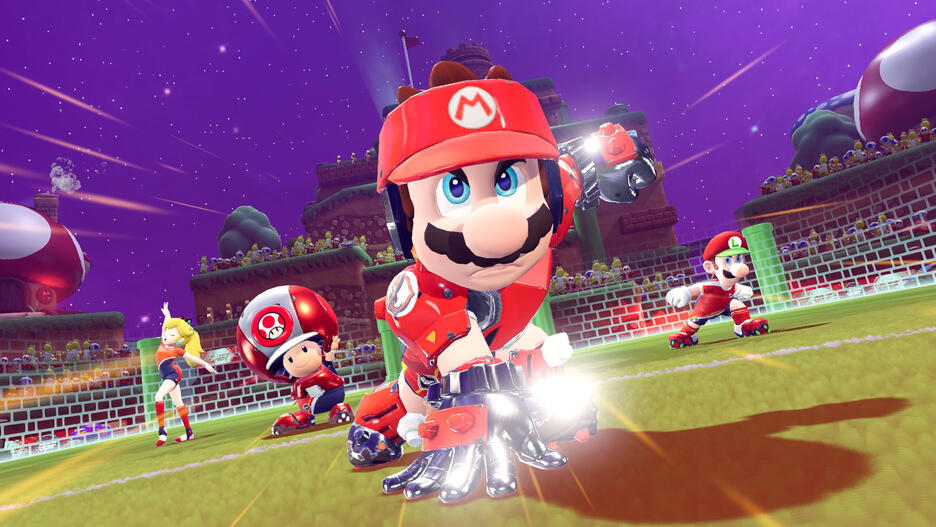 Mario Strikers Battle League Football Switch UK
