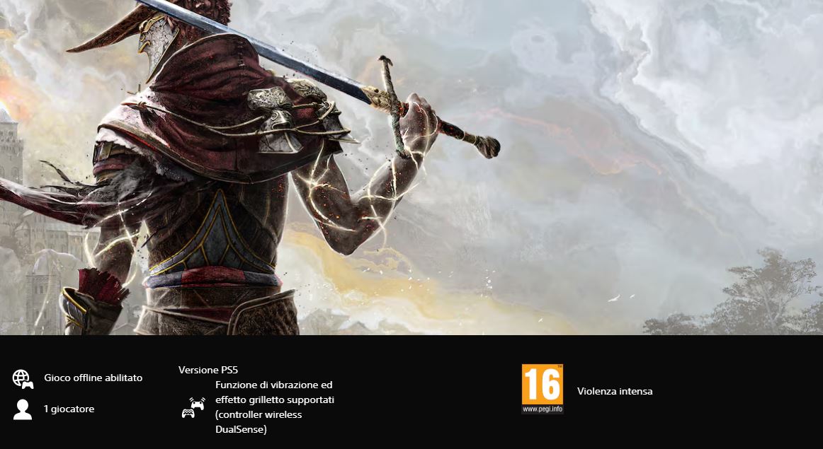 Enotria The Last Song PS5 UK