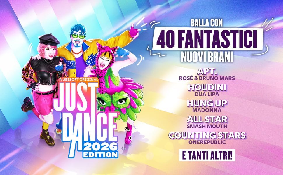 Just Dance 2026 Switch UK (Codice Digitale In Box)