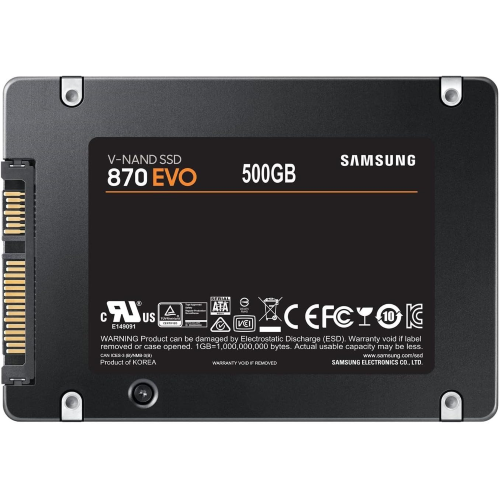 Samsung Ssd 870 Evo Pcle 3.0 Sata 2.5 500Gb MZ-77E500B