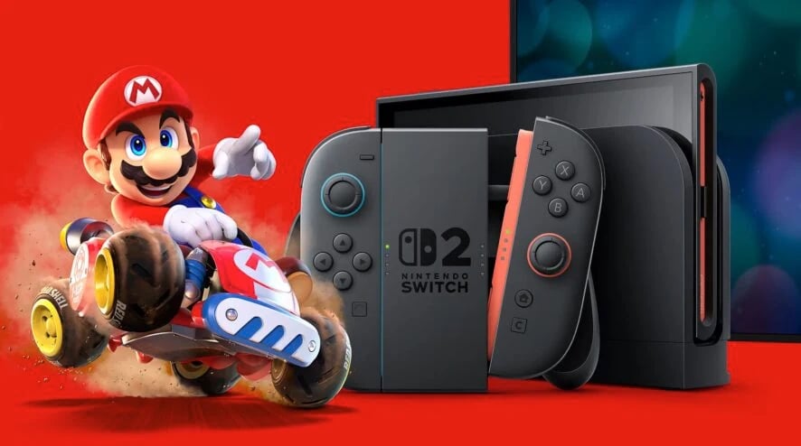 Console Nintendo Switch 2 + Mario Kart World EU
