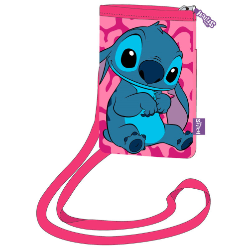 Disney Borsa Tracolla Portacellulare Bambine Stitch