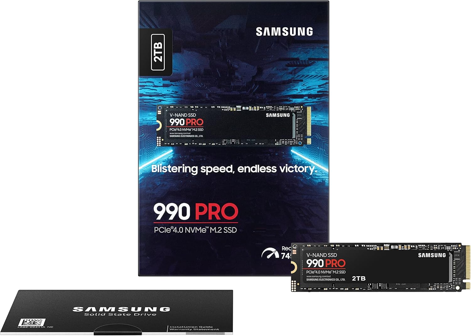 Samsung Ssd 990 Pro 2Tb Nvme M.2 Pcie Express 4.0  MZ-V9P2T0BW