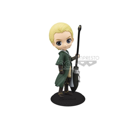 HARRY POTTER Q POSKET MINI FIGURE STATUE - DRACO MALFOY QUIDDITCH STYLE VER. TO