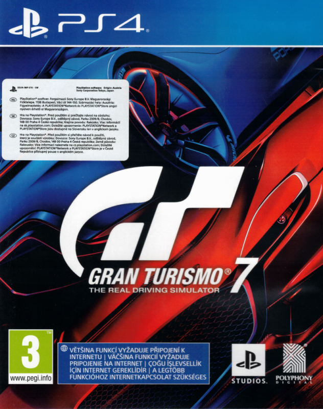 Gran Turismo 7 PS4/PS5 HU/SK/CZ