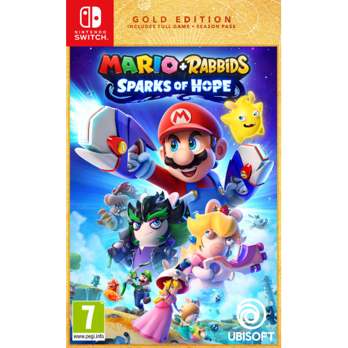 Mario + Rabbids Sparks Of Hope Gold Edition Switch PL/CZ/SL/HU Usato