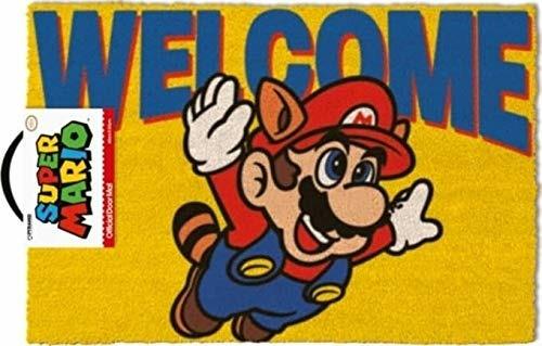 Zerbino Super Mario Welcome Cm 60X40 - Gp85157
