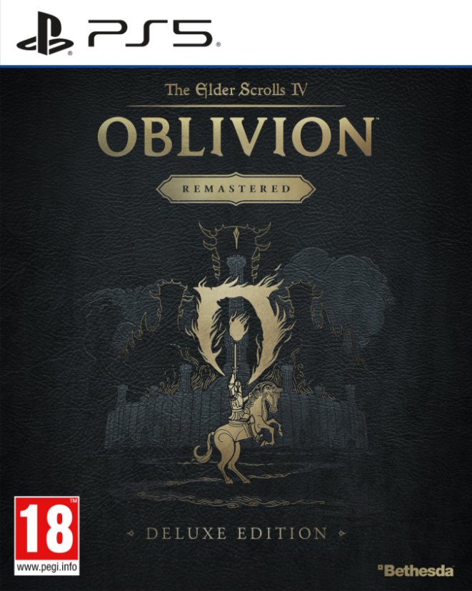 The Elder Scrolls IV Oblivion Remastered Deluxe Edition PS5 UK