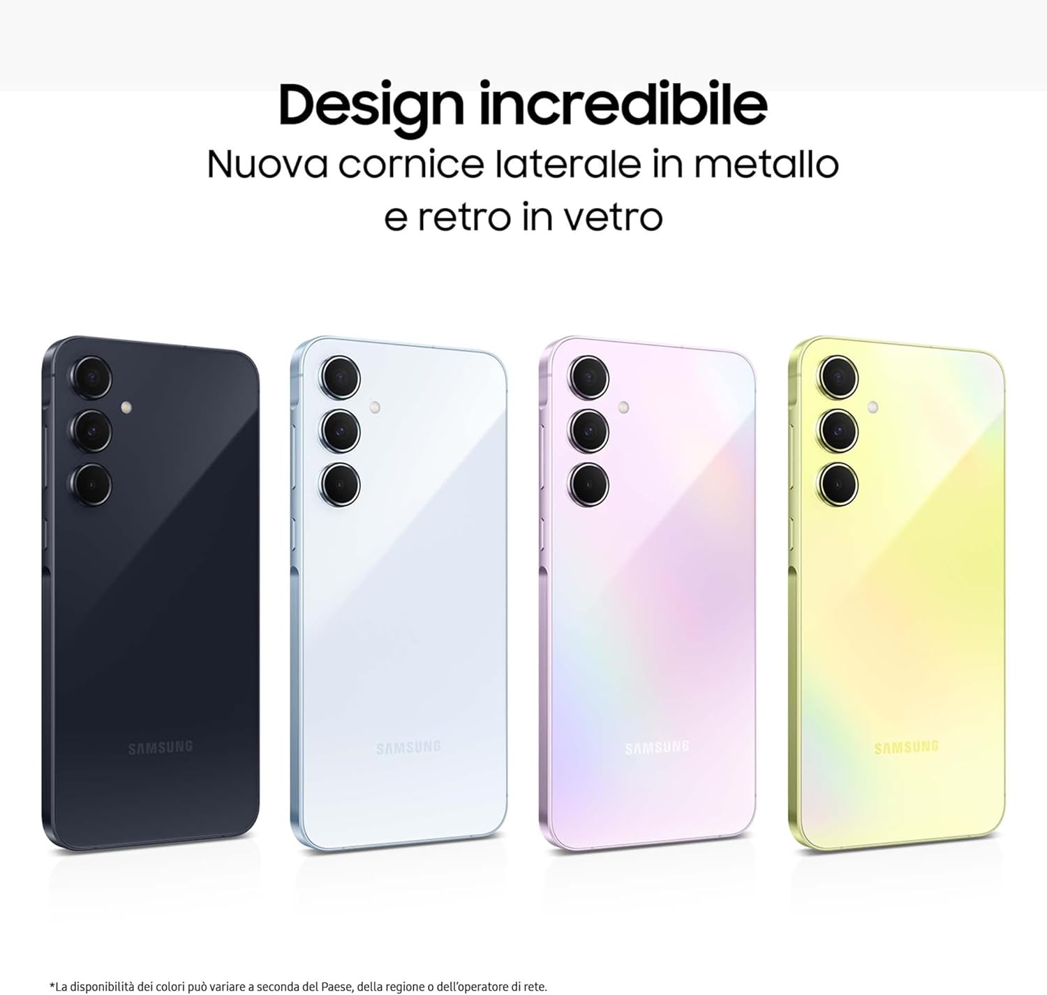 SAMSUNG GALAXY A55 5G 8GB RAM 256GB DUAL SIM NAVY + FREE COVER CLEAR CASE