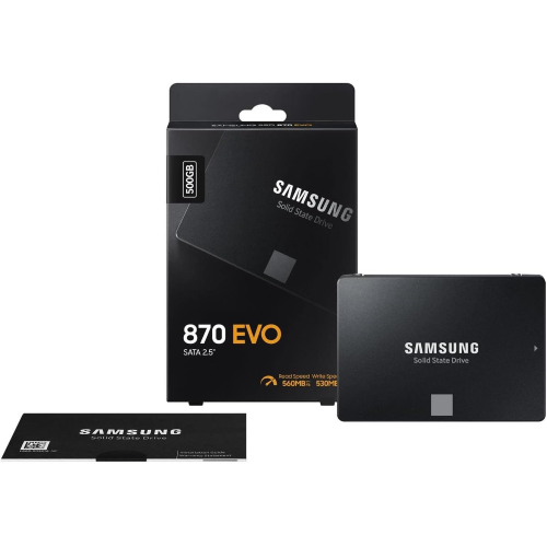 Samsung Ssd 870 Evo Pcle 3.0 Sata 2.5 500Gb MZ-77E500B
