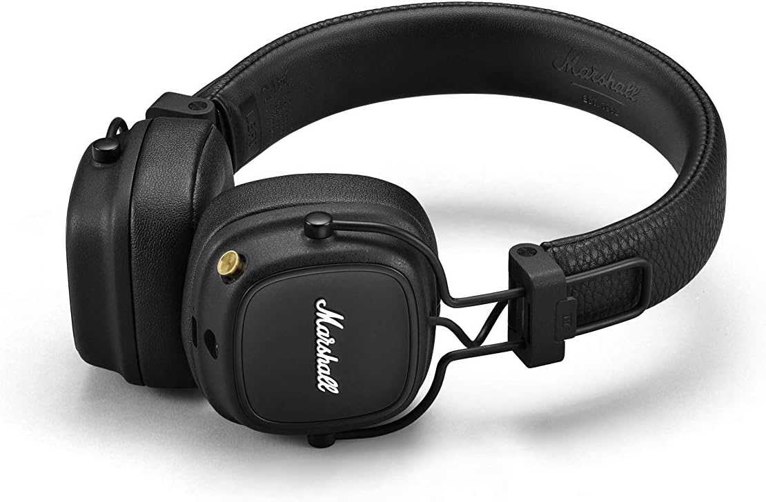 Marshall Major IV Cuffie Wireless On Ear Black