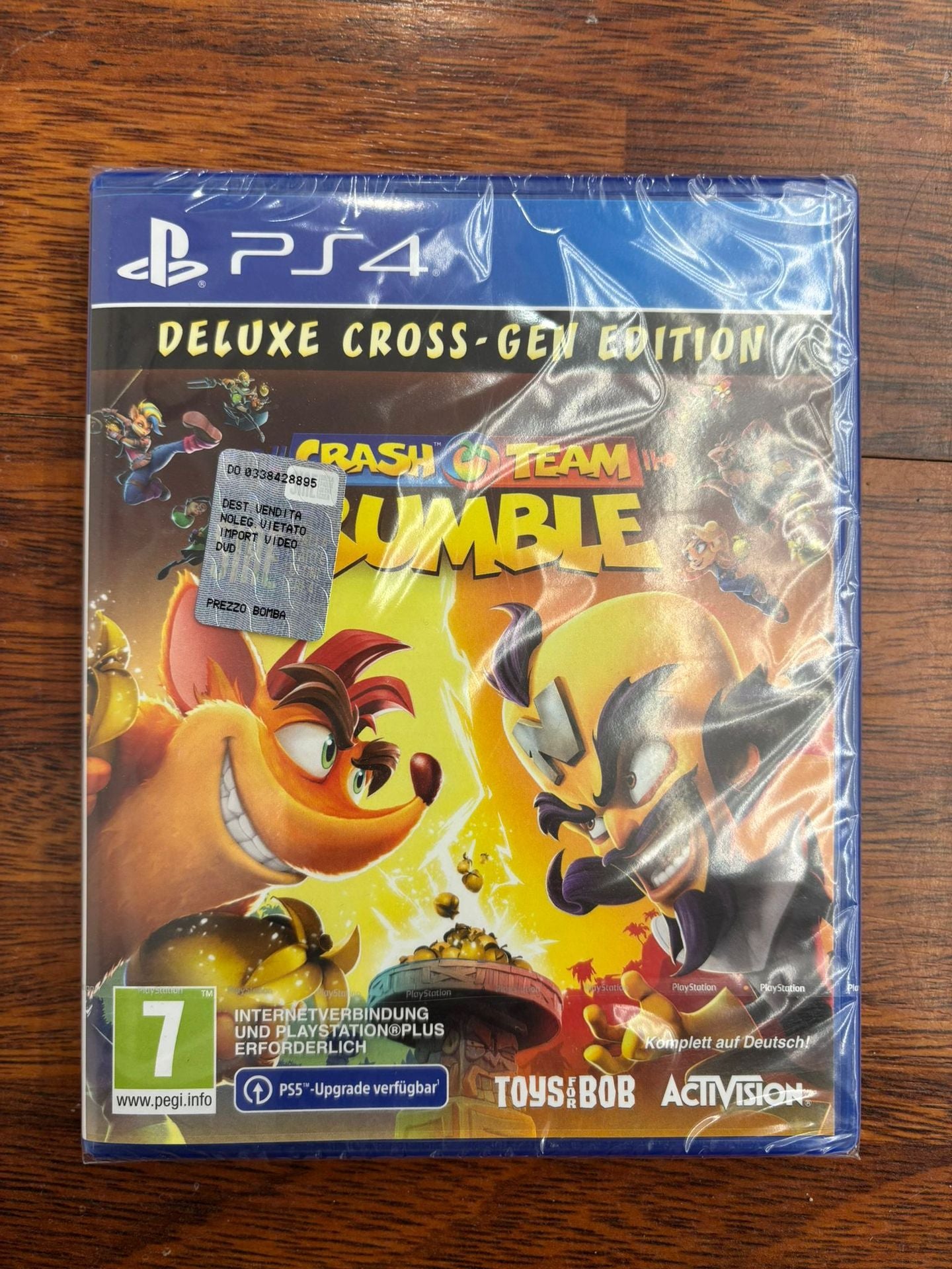 Crash Team Rumble Deluxe Cross - Gen Edition PS4/PS5 De