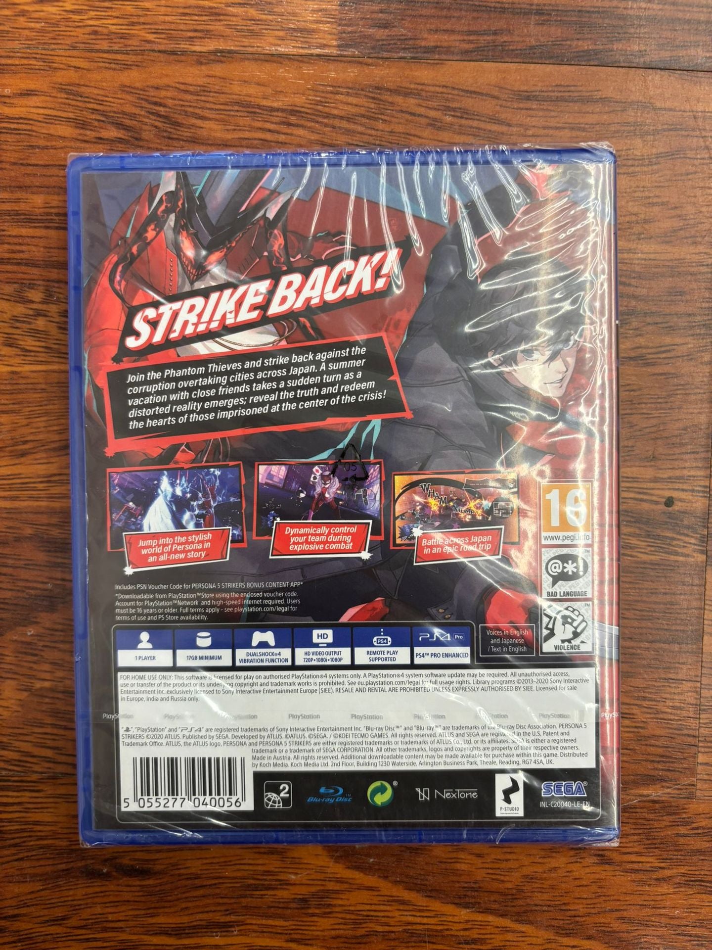 Persona 5 Strikers Day One PS4 UK