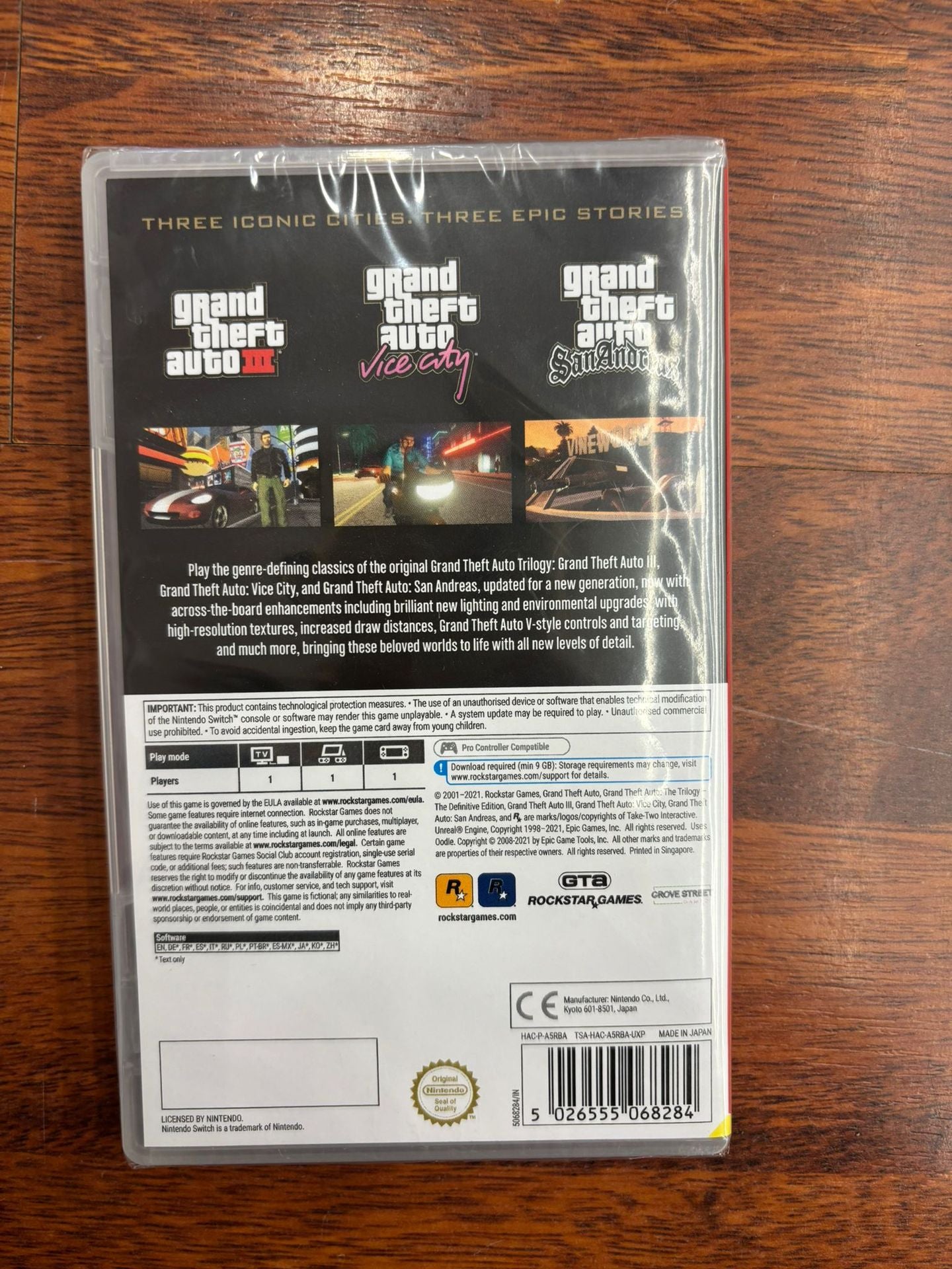 Gta The Trilogy The Definitive Edition Switch UK