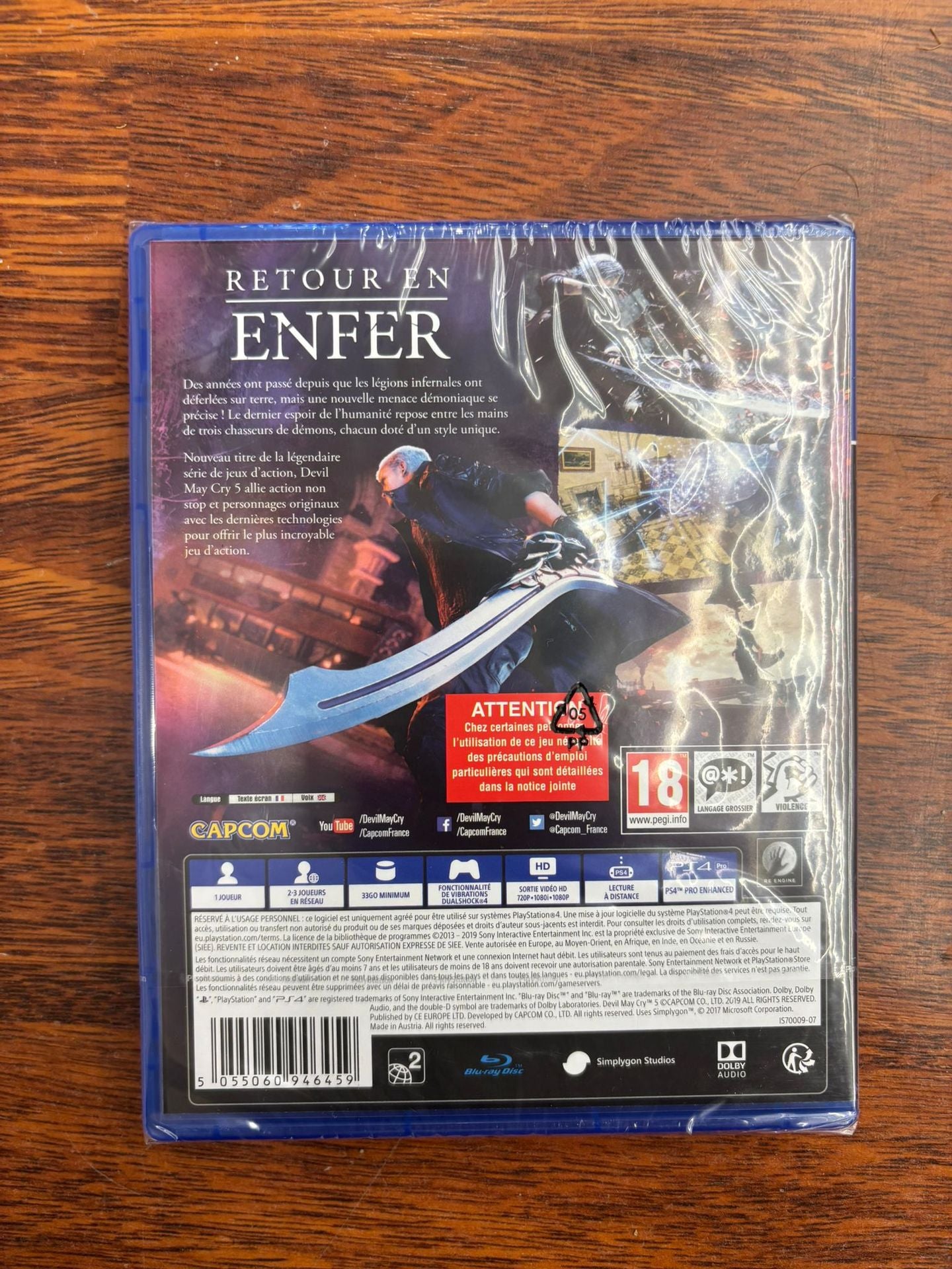 Devil May Cry 5 PS4 FR