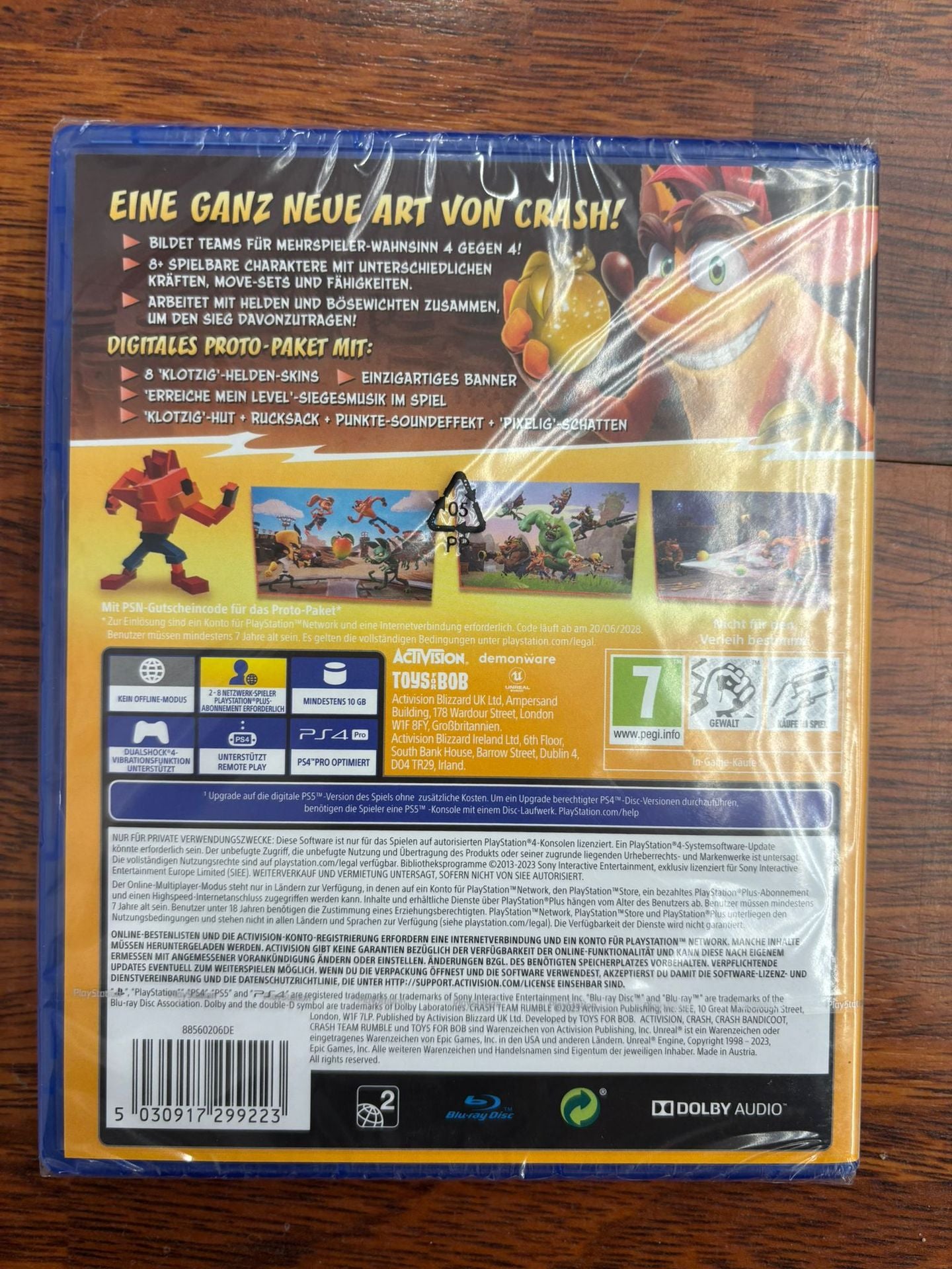 Crash Team Rumble Deluxe Cross - Gen Edition PS4/PS5 De