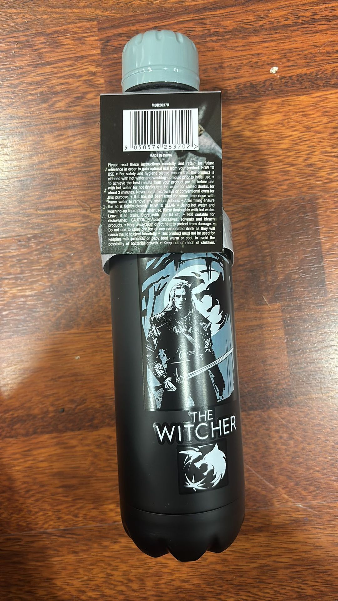 Borraccia In Metallo The Witcher Chaos - Mdb26370